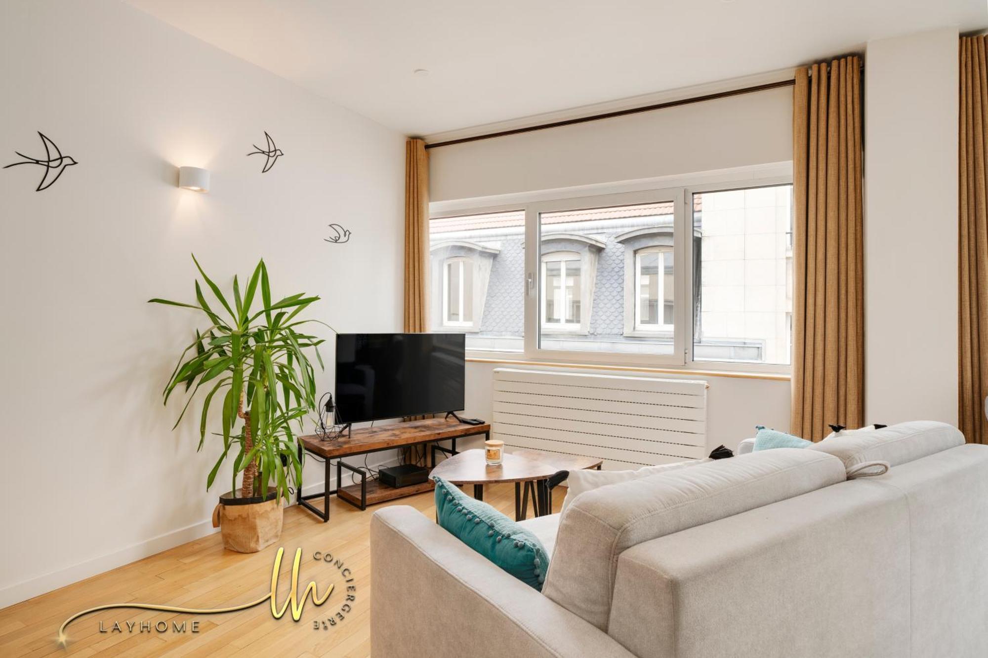 Chaleureux, lumineux et confortable F2 rénové en plein coeur de Nancy Exterior foto