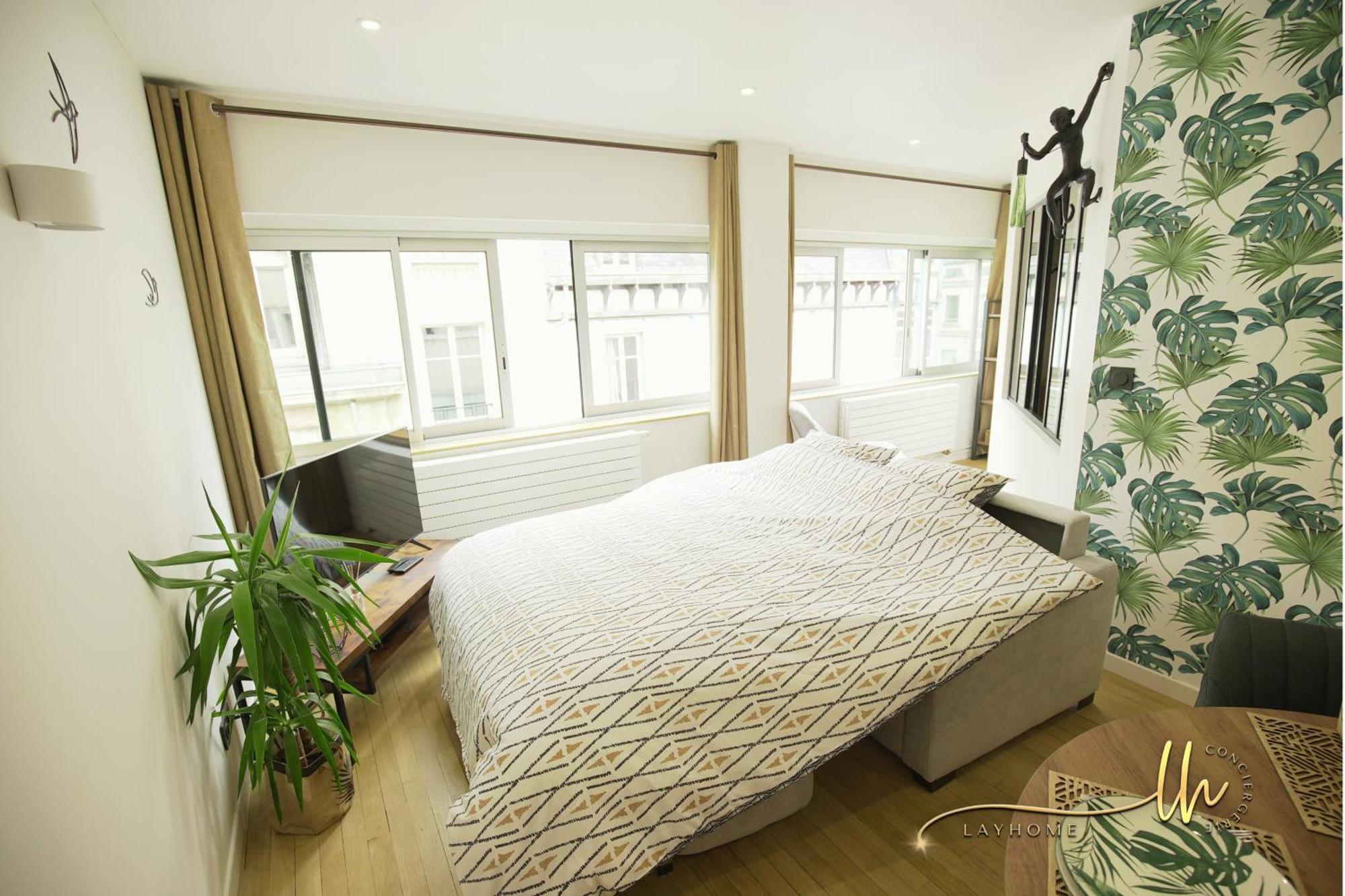 Chaleureux, lumineux et confortable F2 rénové en plein coeur de Nancy Exterior foto