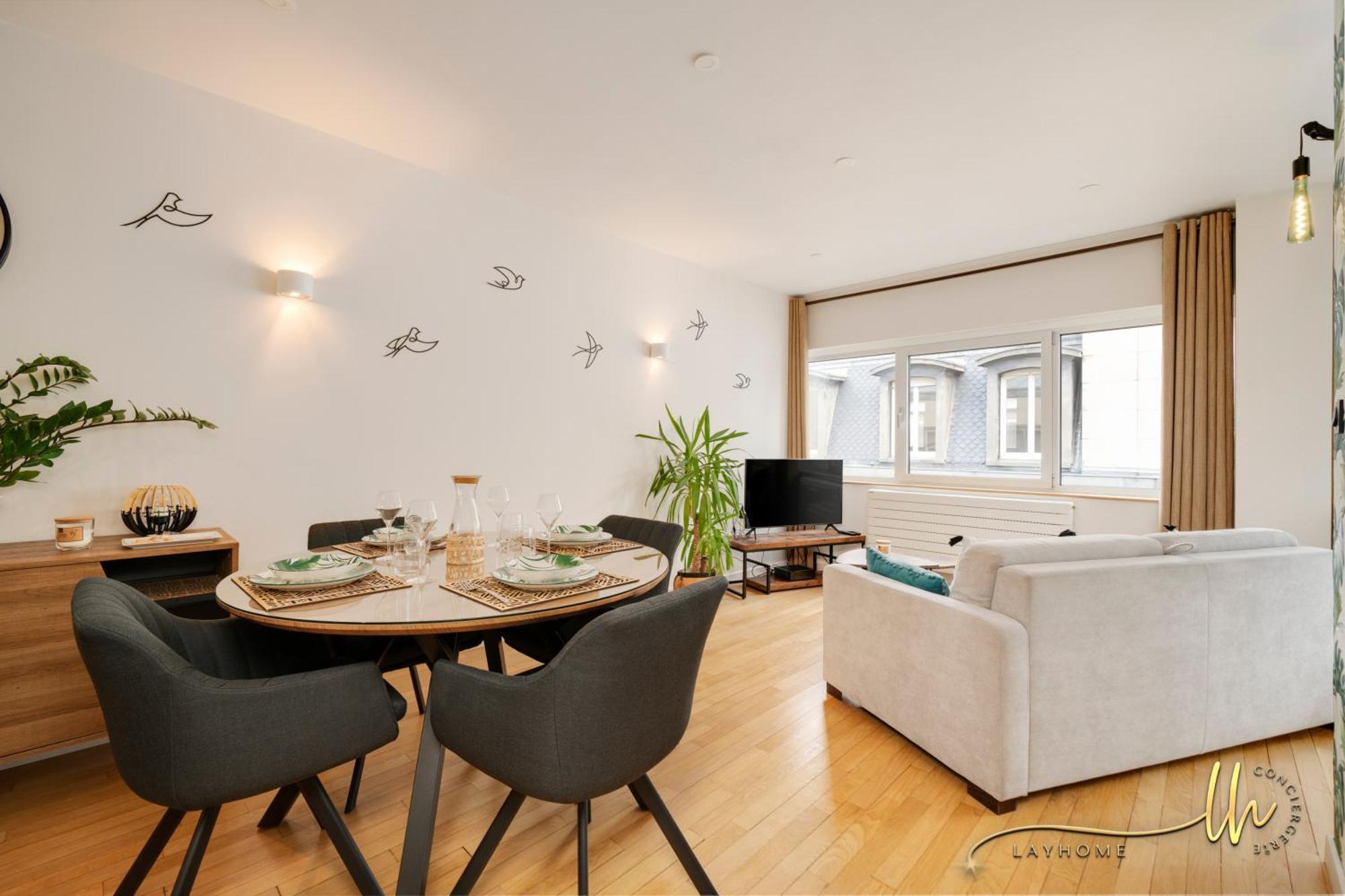Chaleureux, lumineux et confortable F2 rénové en plein coeur de Nancy Exterior foto